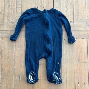 Caden lane deep teal waffled bamboo sleeper